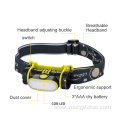 3W COB adjustable Angle led headlamp